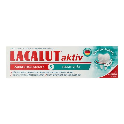 Lacalut fogkrém aktiv gum protec+sensiti