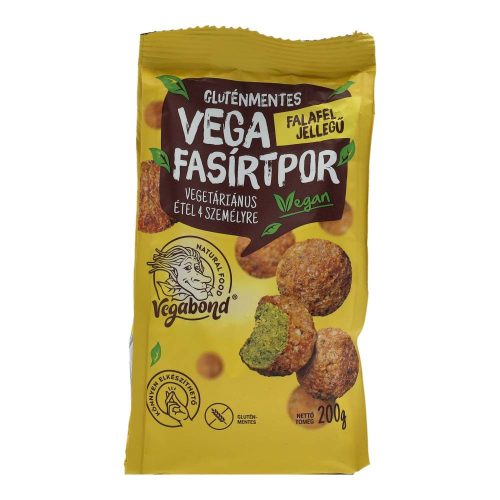 Vegabond fasírtpor falafel jellegű gluténmentes