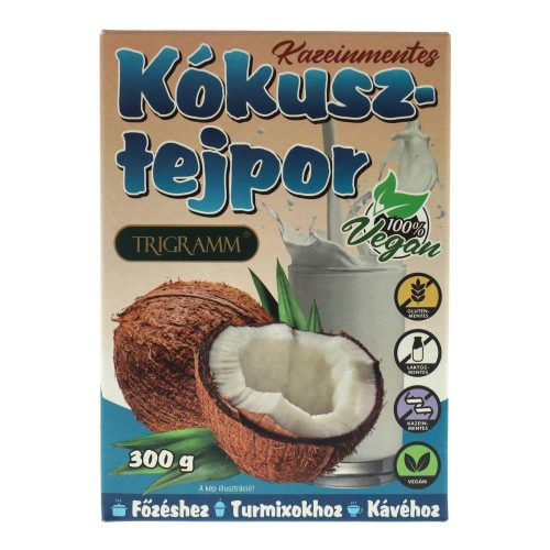 Trigramm kókusztejpor kazeinmentes 300g