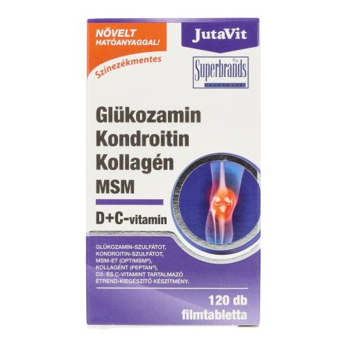 Jutavit glükozamin+kond+koll+msm 120 db