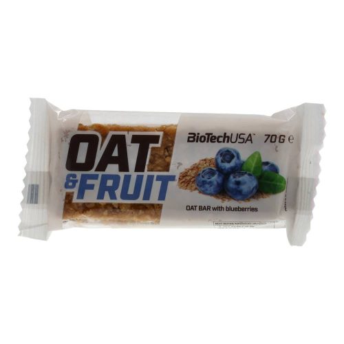 Biotech oat&fruits szelet áfonya 70g