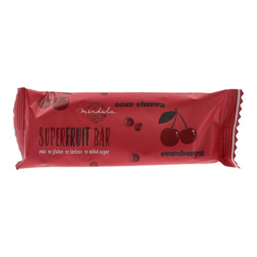 Mendula superfruit bar áfonya-meggy gluténmentes
