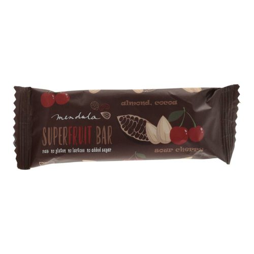 Mendula superfruit bar kakaó-meggy gluténmentes