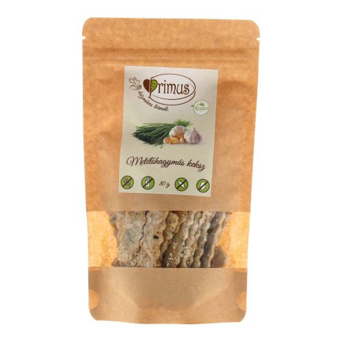 Primus keksz vegan metélőhagymás gm