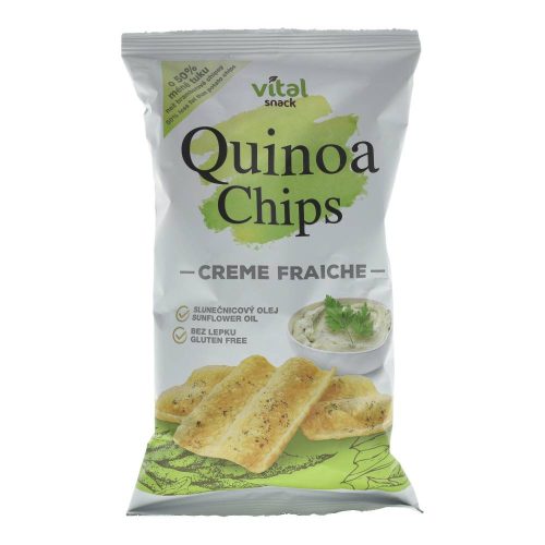 Vital quinoa chips tejfölös ízű 60g gluténmentes