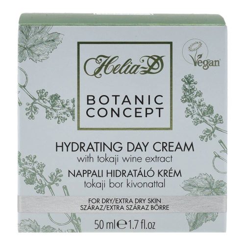 Helia-D Botanic nappali hidratáló krém száraz bőrre