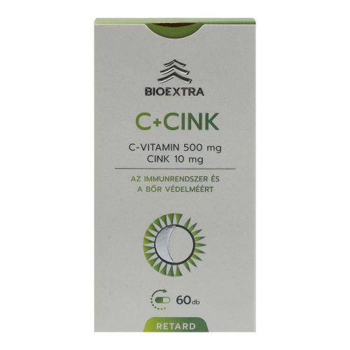 Bioextra c-vit.500 mg+cink 10mg kapszula