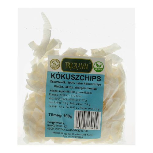 Trigramm kókuszchips 100g