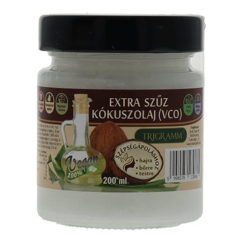 Trigramm extra szűz kókuszolaj 200ml