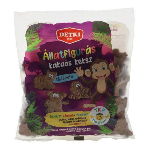 Detki állatfigurás kakaós keksz 160 g