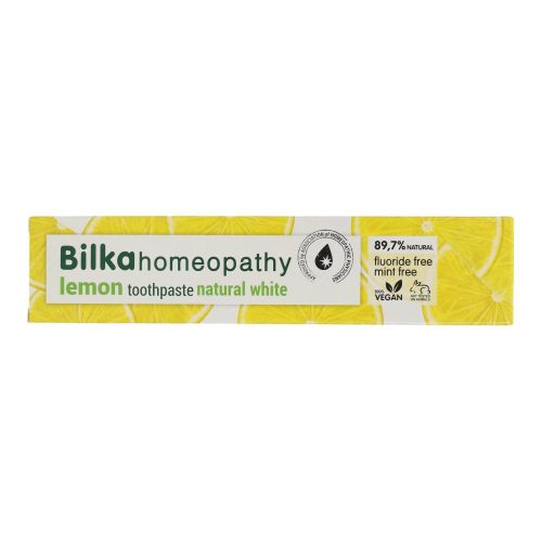 Bilka fogkrém homeopátiás citrom