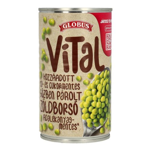 Globus vital zöldborsó 250g