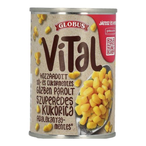 Globus vital szuperédes kukorica 100g