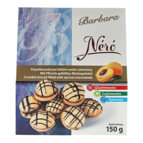 Barbara néró omlós linzer kajszis lm