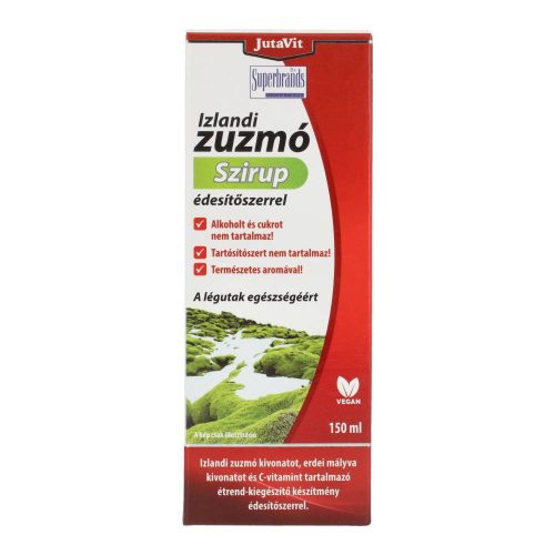 Jutavit izlandi zuzmó szirup 150 ml