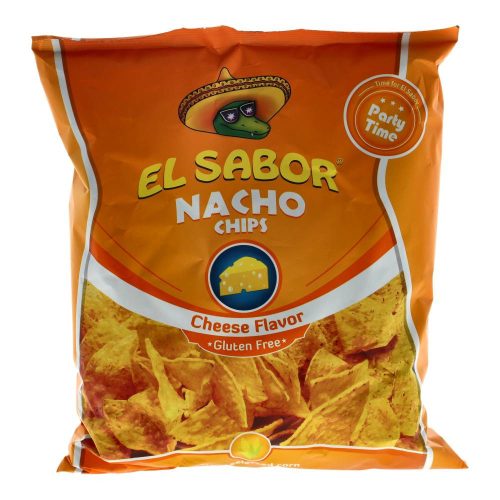 El sabor nachos chips sajtos gluténmentes 220g