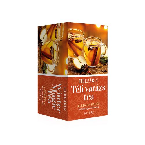 Herbária téli varázs tea alma-fahéj