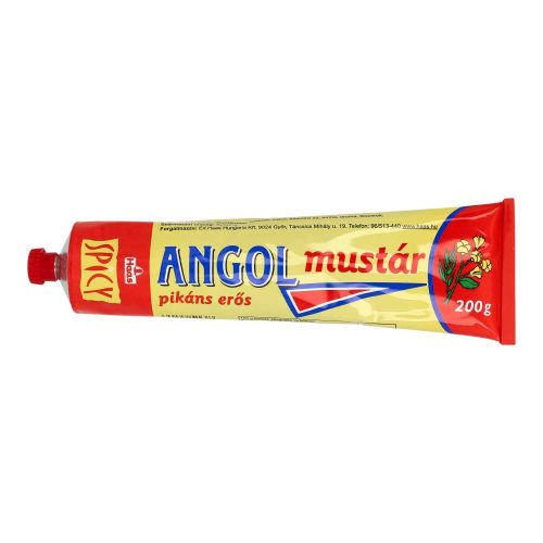 Haas spicy angol mustár 200g