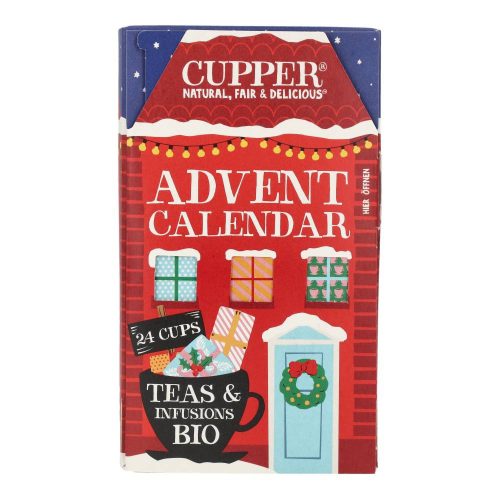 Cupper bio adventi kalender. Teaválog.