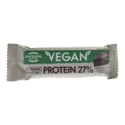 Cerbona vegán proteinszelet csokitorta
