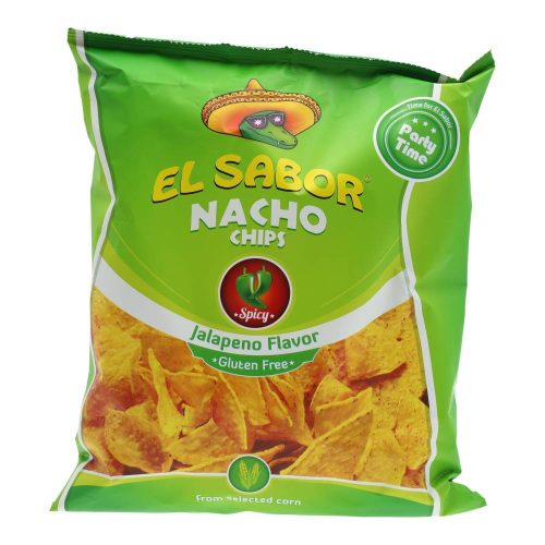 El sabor nachos chips jalapeno gluténmentes 220g