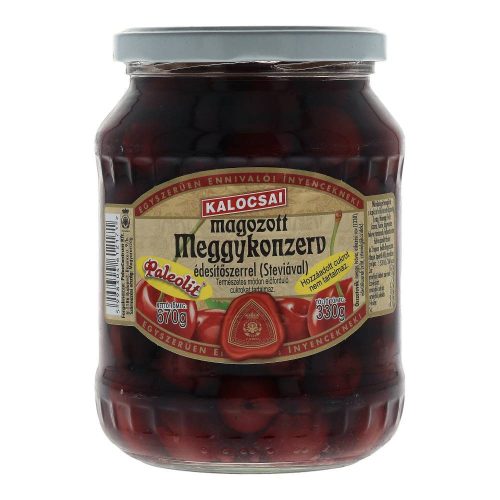 Paleolit magozott meggy steviával
