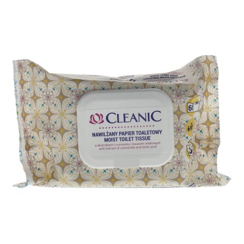 Cleanic nedves toalettpapír 60 db