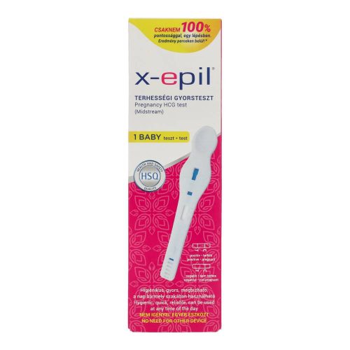 X-epil terhességi gyorsteszt pen