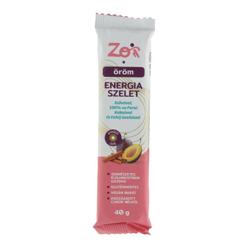 Zoi öröm szilva-fahéj-perui csoki szelet