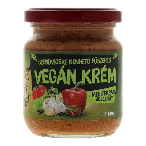 Vegabond vegán krém mediterrán jellegű