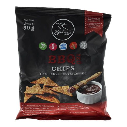 Szafi f.chips bbq ízű gluténmentes