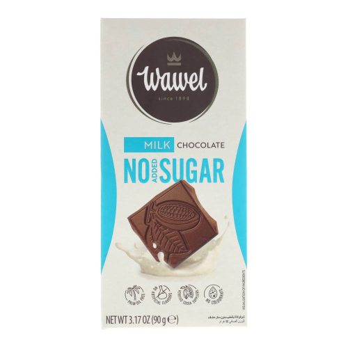 Wawel tejcsokoládé cukormentes 90g