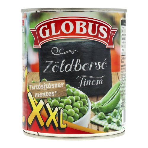 Globus xxl zöldborsó 800g