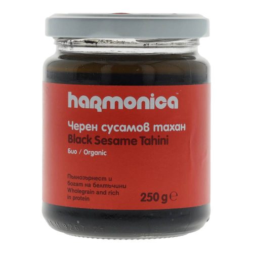 Harmonica bio szezámkrém fekete 250g