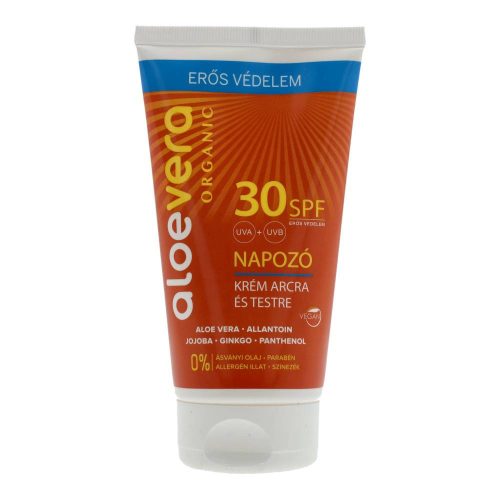 Alveola aloe vera spf30 napozókrém 150 ml