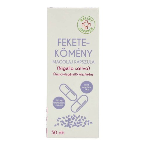 Bálint feketekömény-magolaj kapszula