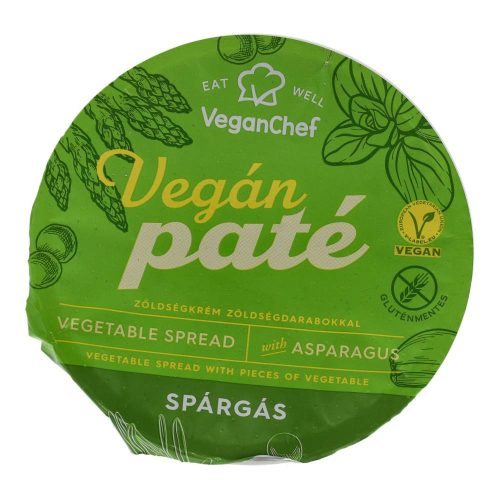 Veganchef paté zöldségkrém spárgás 42n