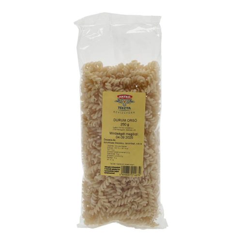 Patkó durum tészta orsó 250g