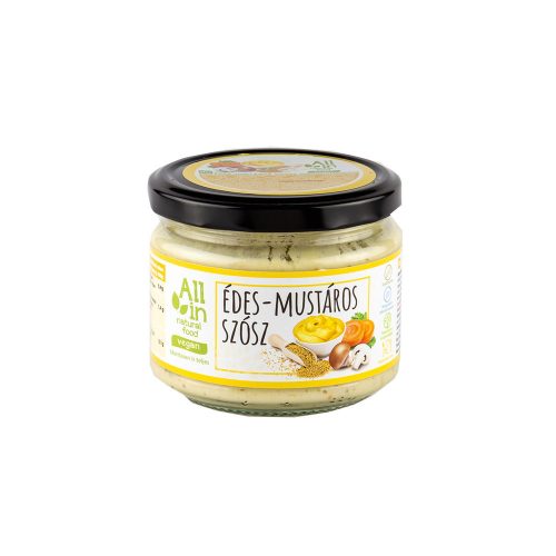 ALL IN ÉDES-MUSTÁROS SZÓSZ 250G