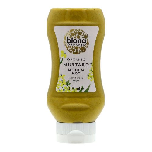 BIONA BIO MUSTÁR KÖZEPESN ERŐS 300ML