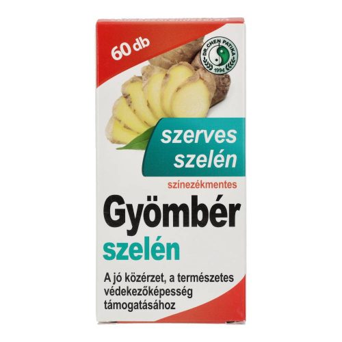 Dr. Chen gyömbér+szerves szelén kapszula