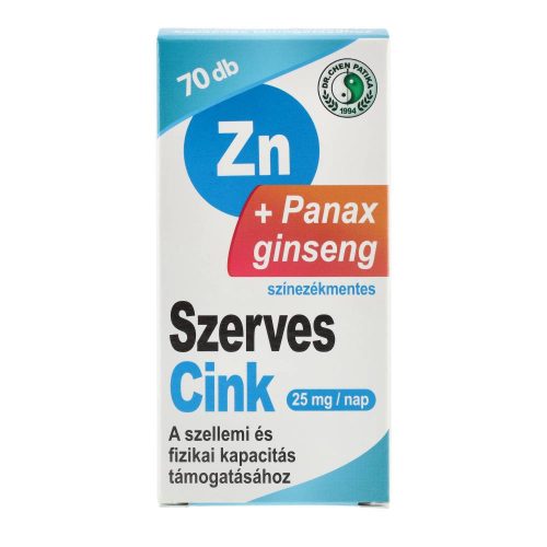 Dr. Chen szerves cink+ginseng kapszula
