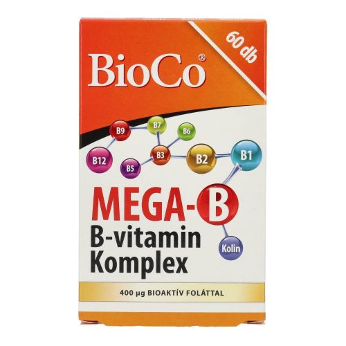 Bioco mega-b b-vitamin komplex tabl.60 db