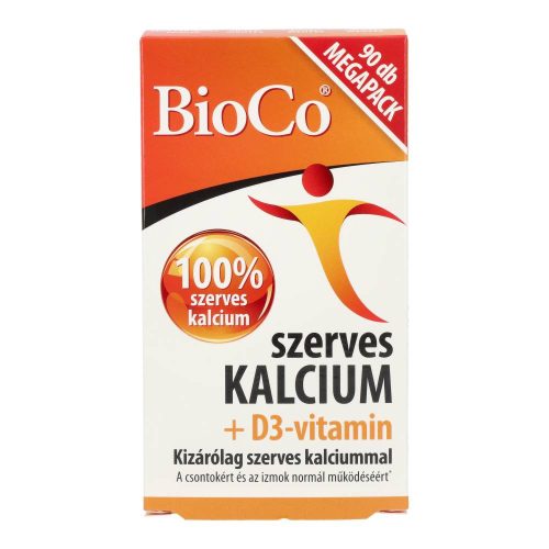 Bioco szerves kalcium+d3 vit. Tabl.90 db