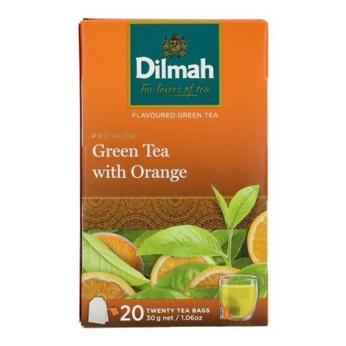 Dilmah zöld tea narancs 20db