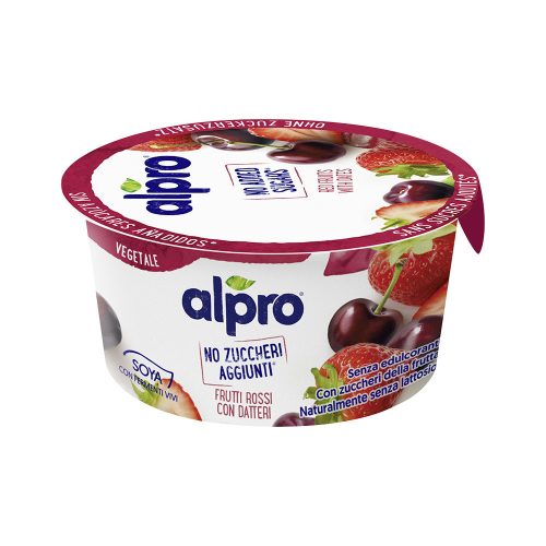 Alpro szójagurt piros gyüm.-datolya 30n