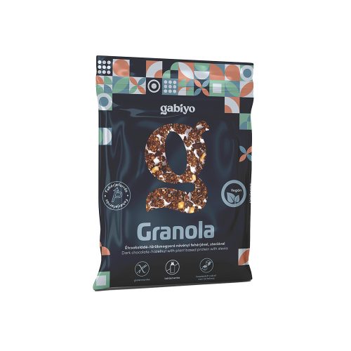 Gabiyo granola étcsoki-törökmogyoró 45g