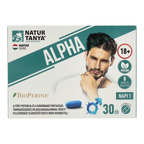 Natur tanya alpha férfi étrend-kieg.30 db