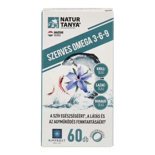 Natur tanya szerves omega 3-6-9 60 db