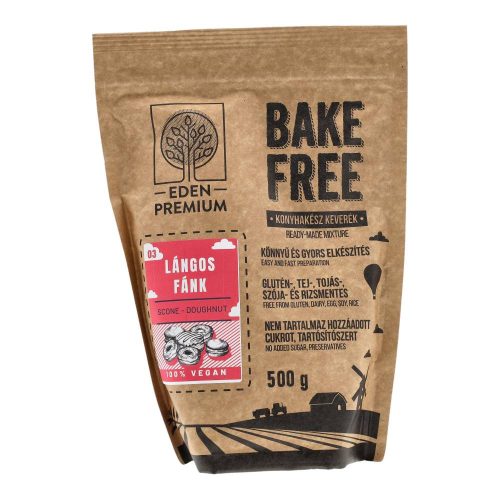 Bake-Free Gluténmentes Lisztkeverék - Lángos és Fánk 500g